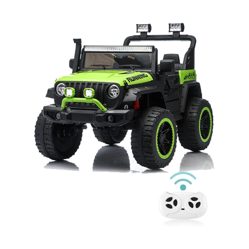 12V 4WD Kids Jeep Ride-On kaukosäätimellä ja MP3-soittimella