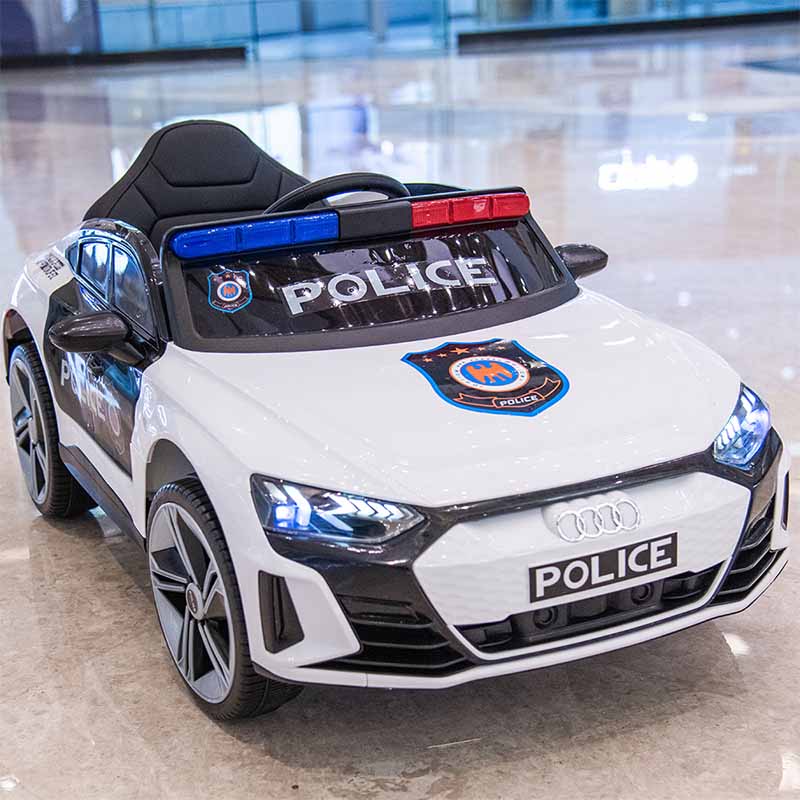 12V akkulelu lasten poikien poliisiauto