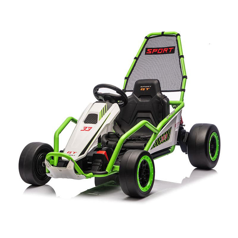 12V Kids Electric Drift Ride-On Go Kart Bluetooth-musiikilla