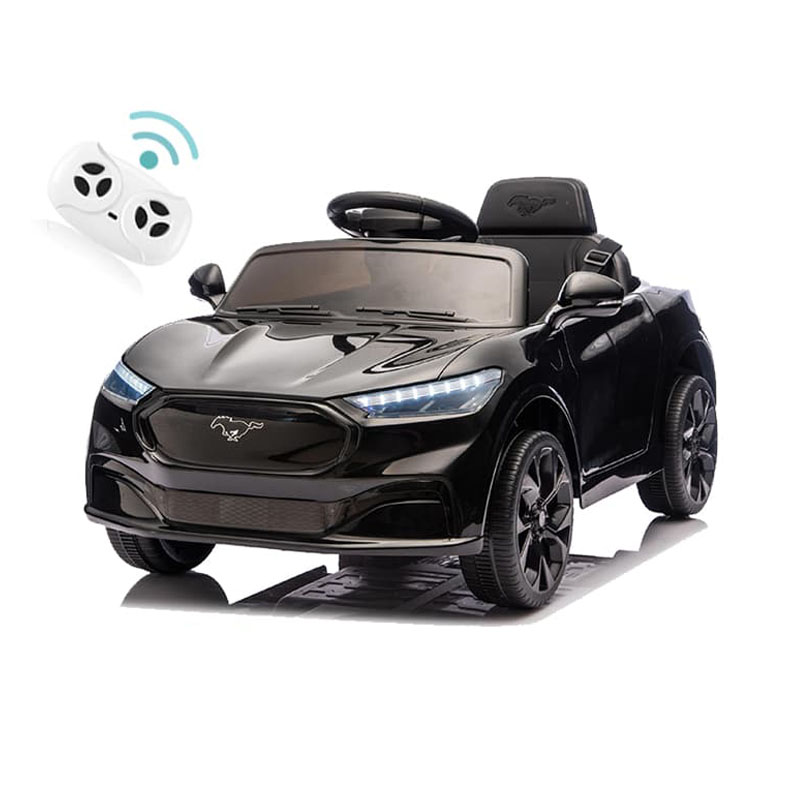 12V lisensoitu Ford Mustang mach E Kids sähkökäyttöinen ajoauto