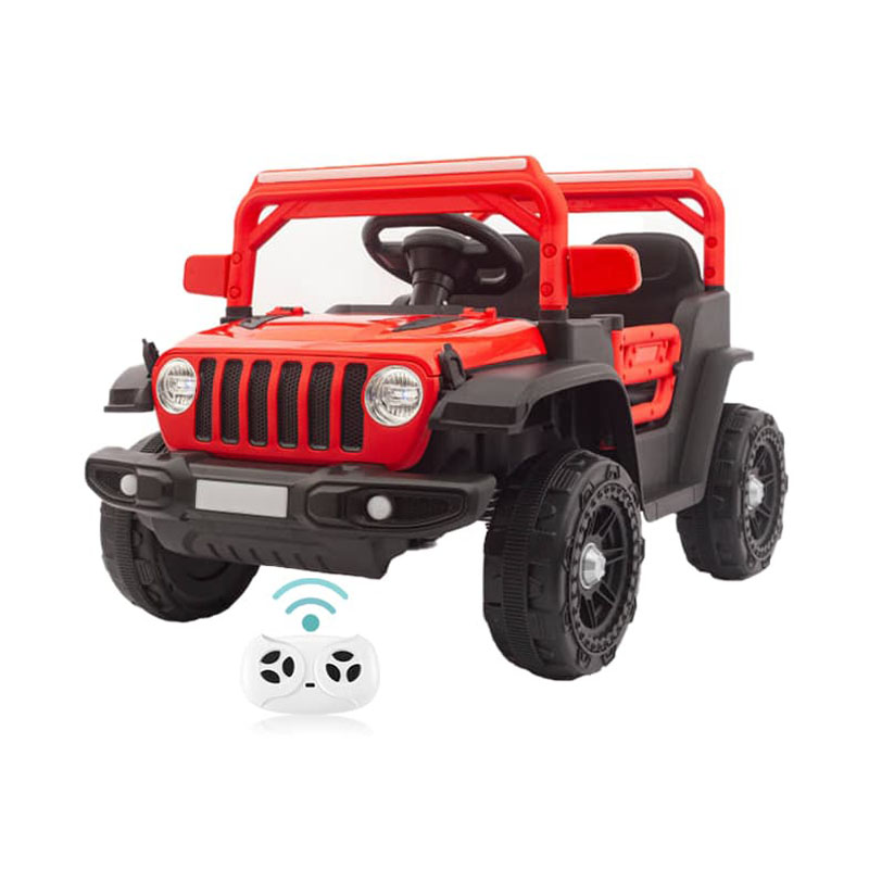 2.4G R/C Kids Electric Jeep edessä ja takana