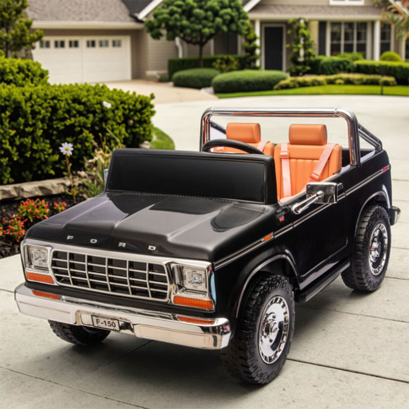 Sähkökäyttöiset 12 V:n lisensoidut Ford F150 ajettavat lapset