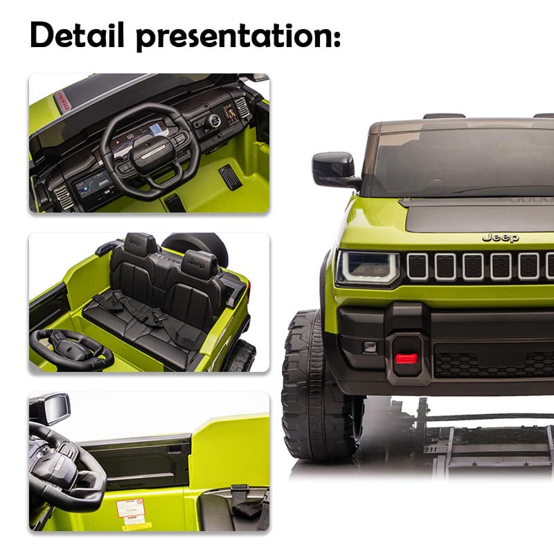 12V Licensed Jeep Recon Battery Powered Ride-on Kids