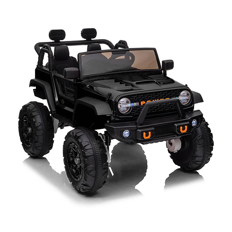 Kids Electric Car with One-Button Start, Music & LED Lights