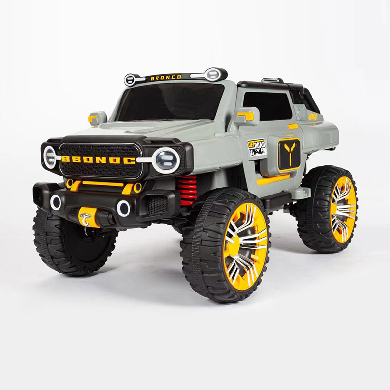 12V 4WD Kids Electric Ride on car with four wheels suspension