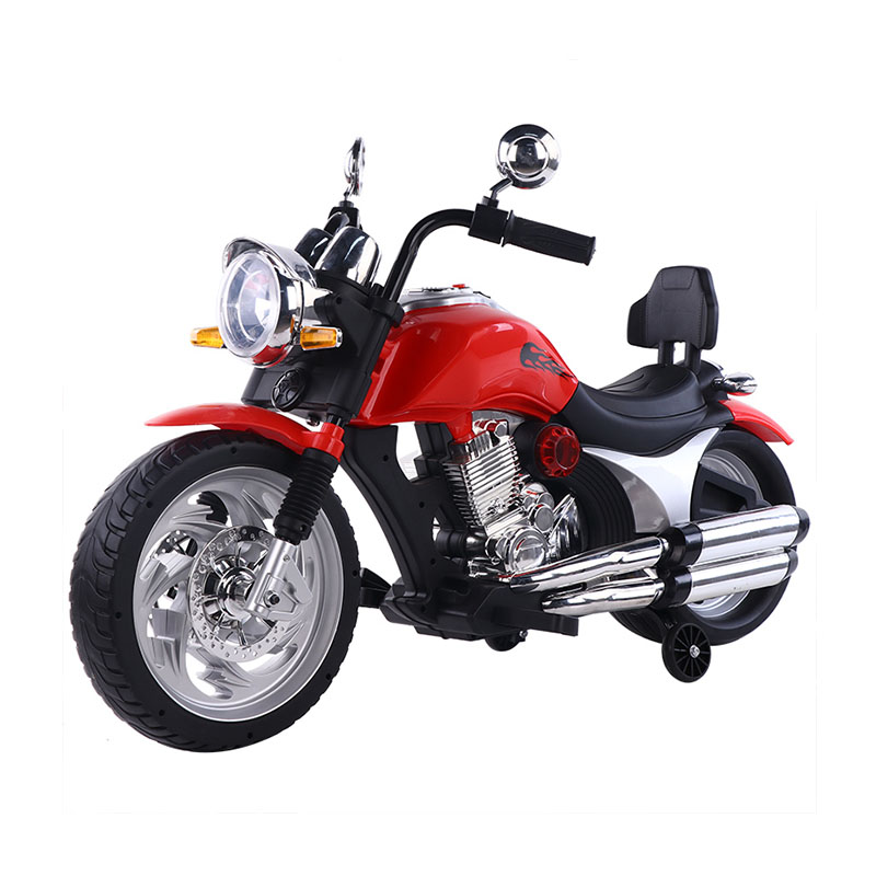12V Big Size Ride-On Motorbike for Older Kids with One-Button Start