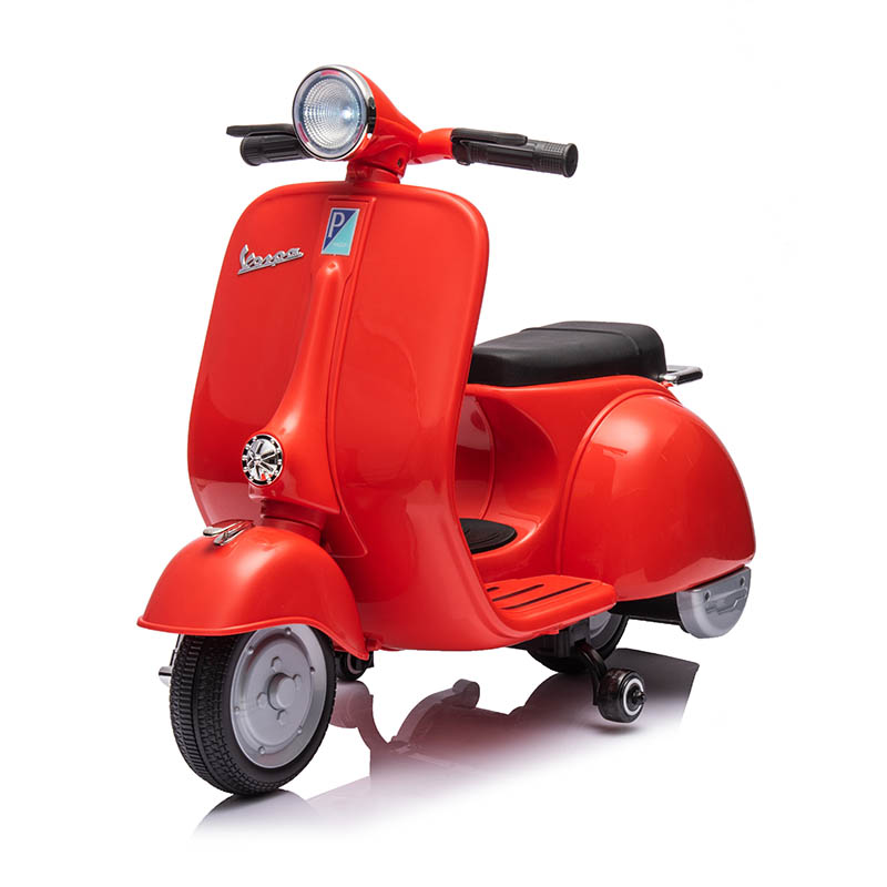 Lisensoitu Vespa 150 VL1T (1955) lasten sähkömoottoripyörä
